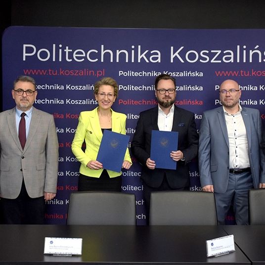 Podpisanie umowy o współpracy z Politechniką Koszalińską