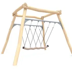 huśtawka warkocz robinia na plac zabaw