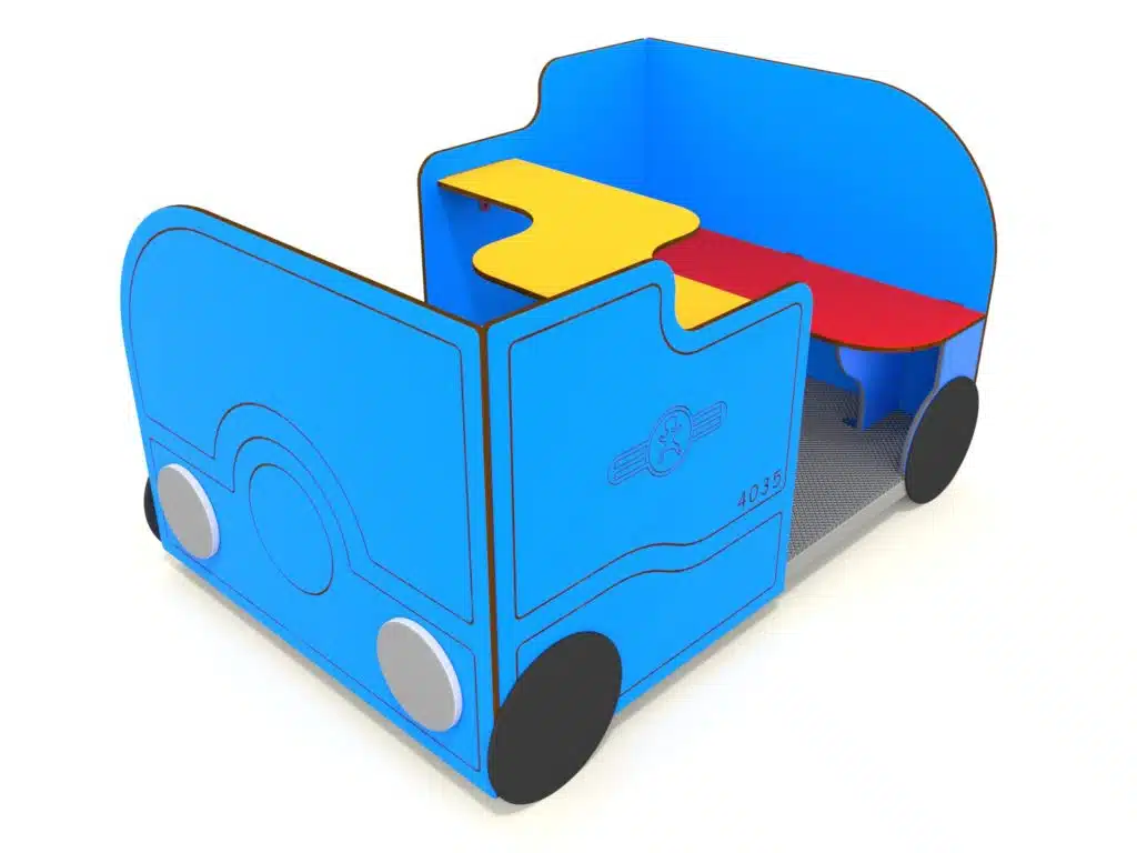 wagonik do lokomotywy na plac zabaw